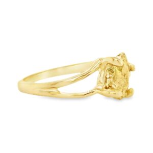 Gold Nugget Ladies Ring, Alaska Mint