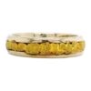 Gold Nugget White Gold Ring, Alaska Mint