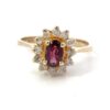 Estate Ruby & Diamond Ring 071362
