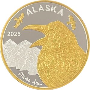 2025 Official State of Alaska "Raven" Medallion