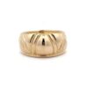 Estate Lady's Carved 14k Band 090249