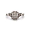 Estate White Gold Diamond Ring 071398