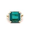 Estate Lady's Tourmaline & Diamond Ring 076425