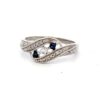 Estate Lady's Sapphire & Diamond Ring 073947