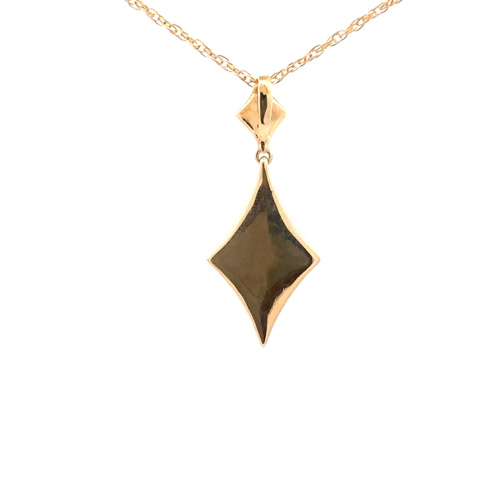 Nugget & Gold Quartz Pendant P3307-GQ - Image 3