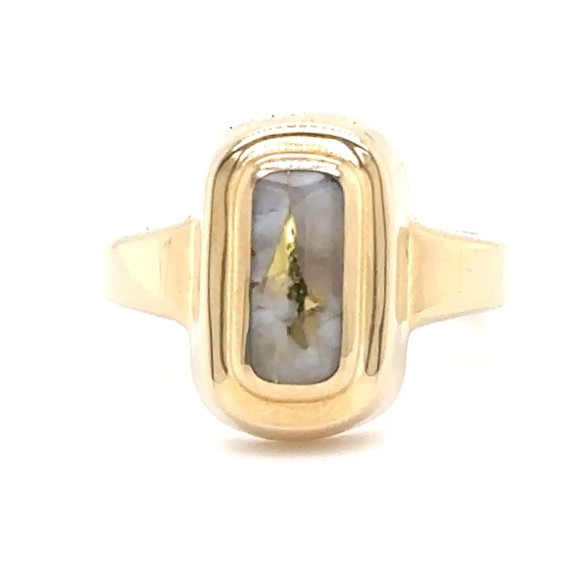 Ladies Gold Quartz Ring 167G2