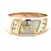 Ladies Gold Quartz Ring R1566-GQ