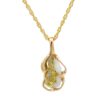 Gold Quartz Pendant PN865SQX