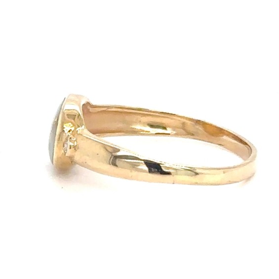 Gold Quartz Ladies Ring R1730-GN - Image 2