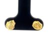 Gold Nugget Post Earrings E9