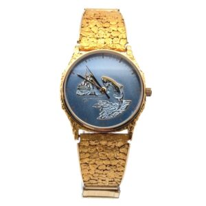 Bulova Accutron Gold Nugget Mid Sized Watch 071894