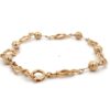 14K Unique Nautical Style Estate Bracelet 078047