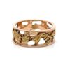 Estate Gold Nugget Crystals Ladies Band 078096