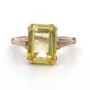 Lady's Synthetic Sapphire Estate Ring 078161