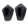 Estate Black Onyx Earrings 090386