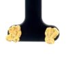 Gold Nugget Post Earrings E12