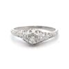 Ladies Estate Platinum & Diamond Ring 078254