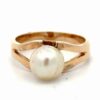 Estate Lady's Pearl Estate Ring 071340
