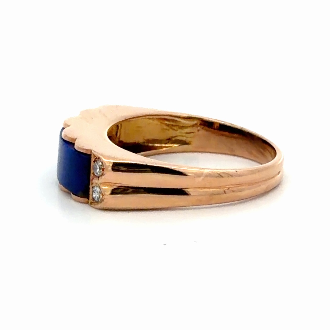 Lapis Lazuli Lady's Estate Ring 076474 - Image 2