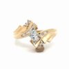 Ladies 14K Diamond Estate Ring 078105