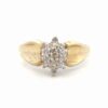 Diamond Cluster Lady's Estate Ring 071402