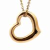 14K Open Heart Lady's Estate Pendant 073116