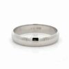 Estate White Gold Wedding Band 078217