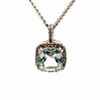 Lady's Aquamarine Estate Pendant 090412