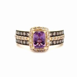 Amethyst & Chocolate Diamond Ladies Estate 077260