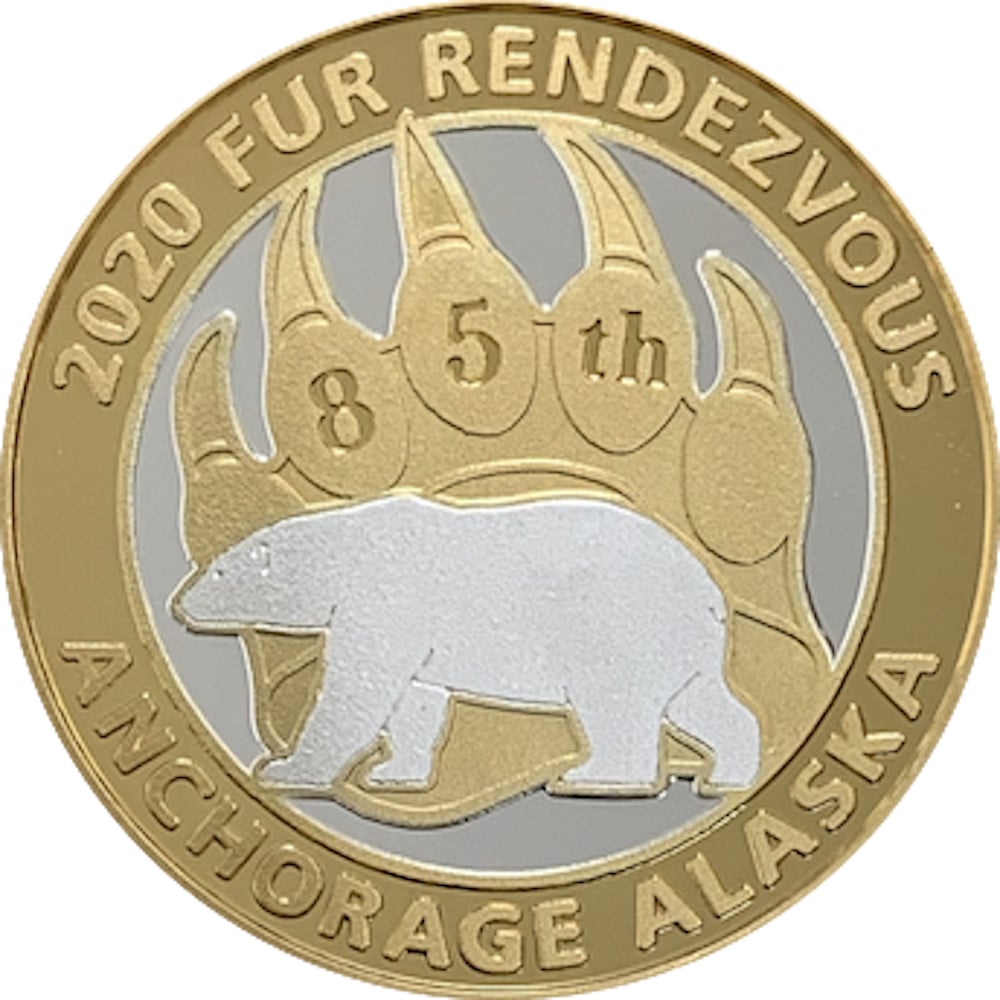 2020 Official Fur Rondy Medallion