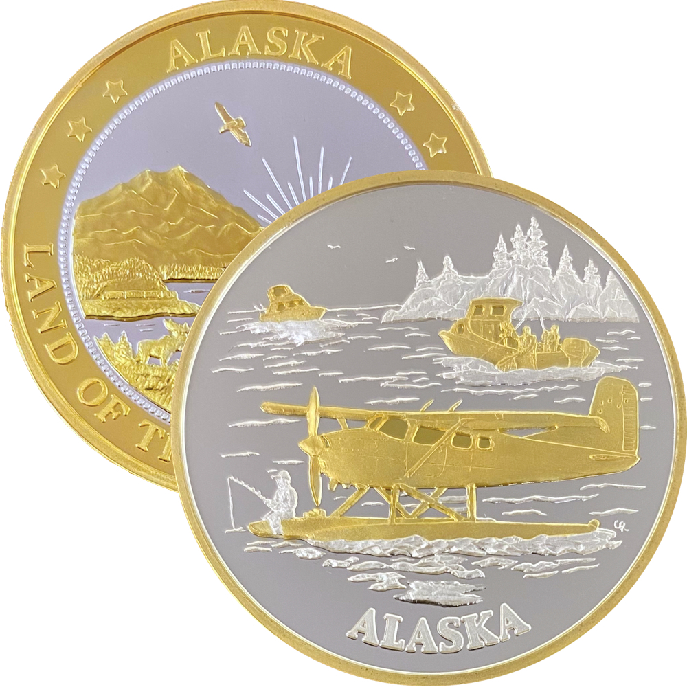 Cessna 185 Aviation Medallion - Image 2