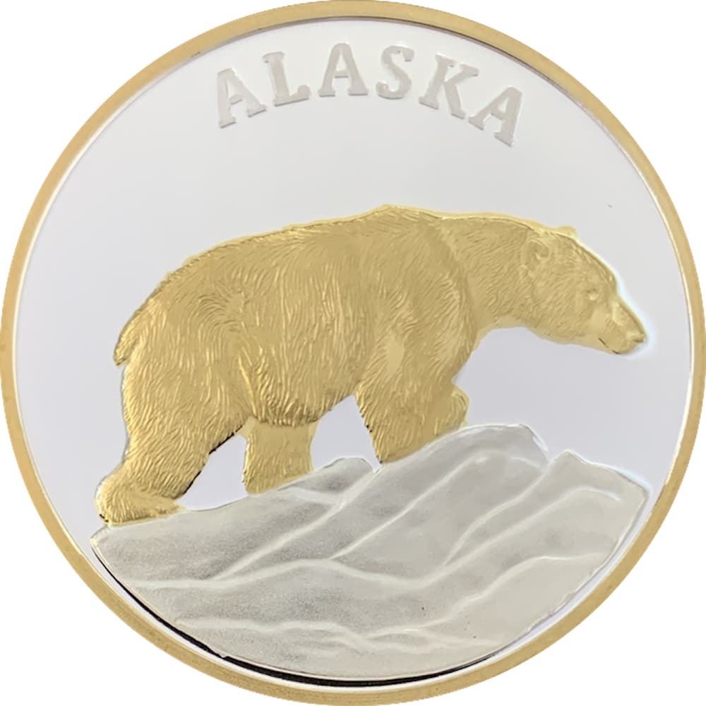 Polar Bear Medallion