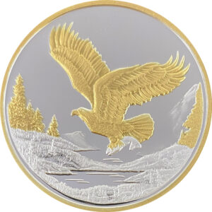 2 Ounce Eagle in Flight Medallion