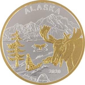 2020 Official State of Alaska "Springtime in Alaska" Medallion