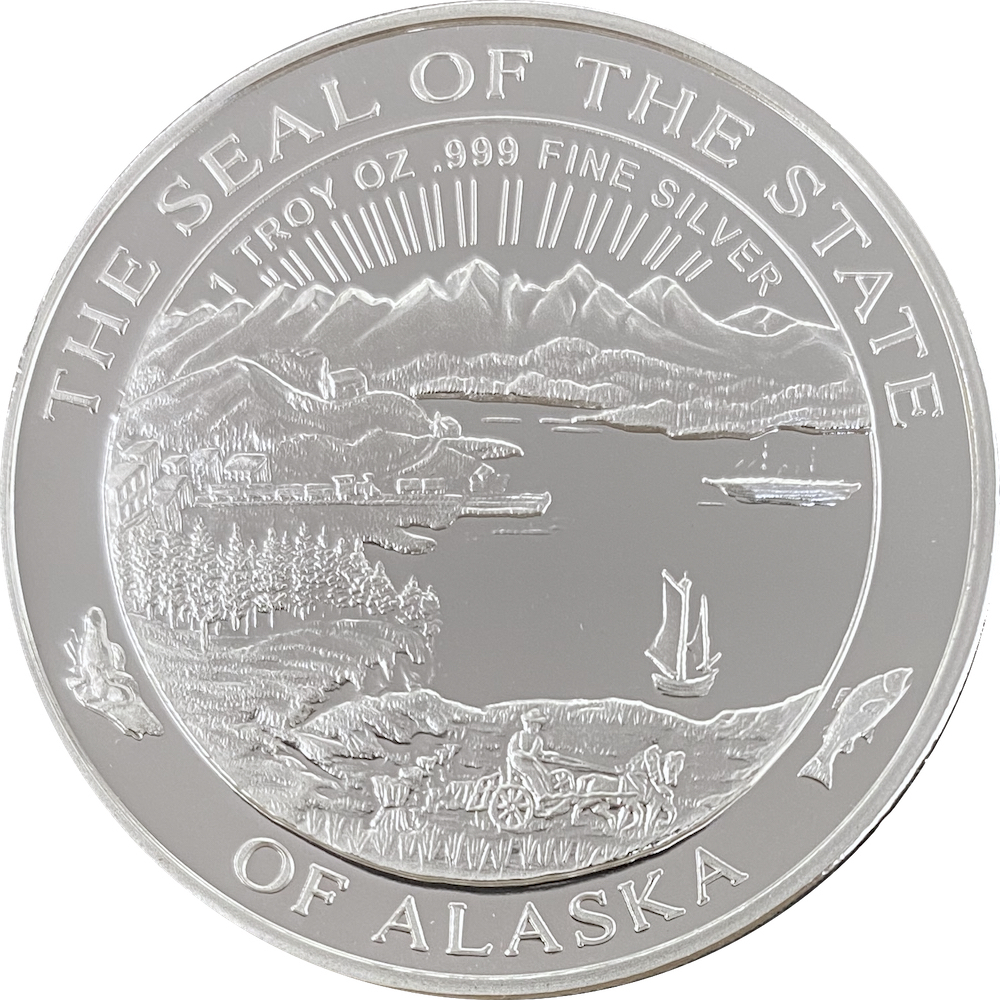 2021 Official State of Alaska "Eagle" Medallion - Image 5