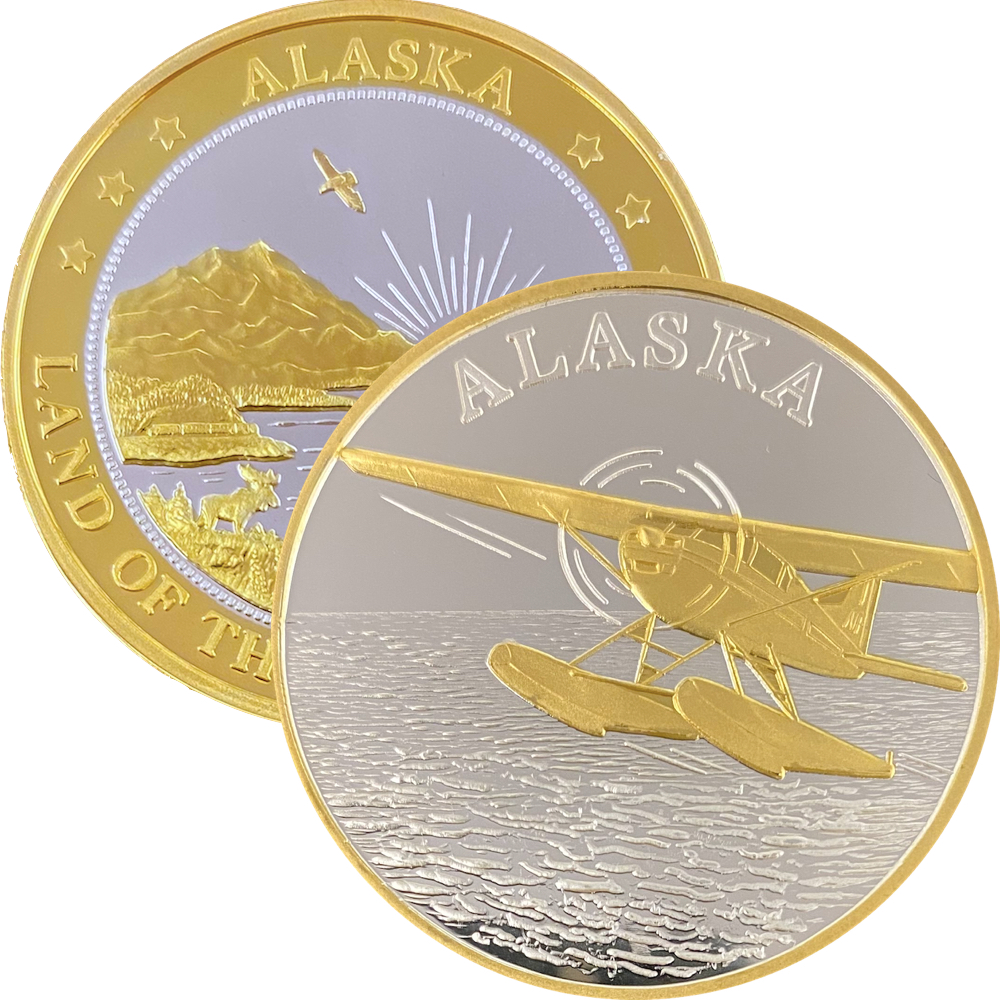Cessna 180 Aviation Medallion - Image 2