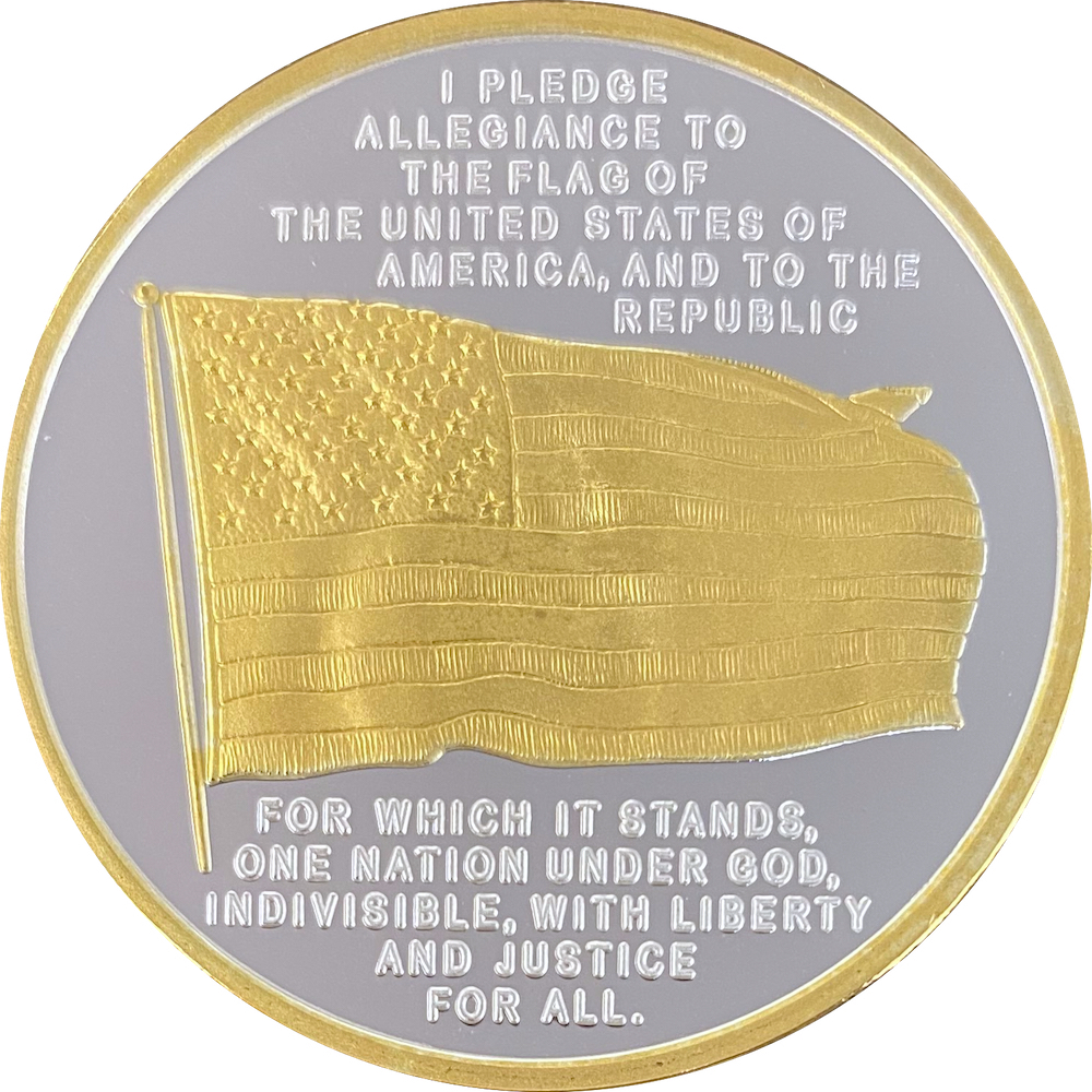 Pledge of Allegiance Medallion