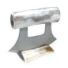Sun Bleached Caribou Antler Ulu Knife, Alaska Mint