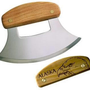 Inupiat Style Alaska Birch Handle Ulu