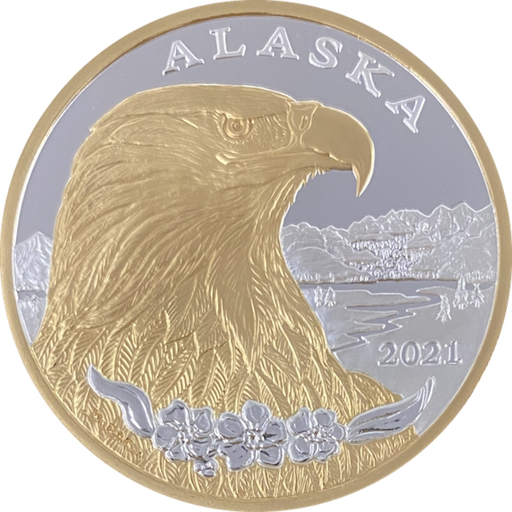 2021 Official State of Alaska "Eagle" Medallion