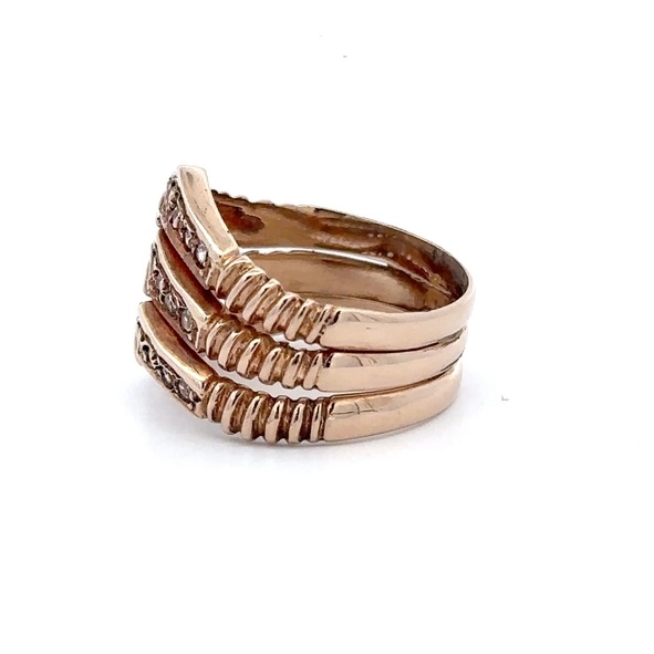 Estate Lady's CZ 14k Ring 7417 - Image 4