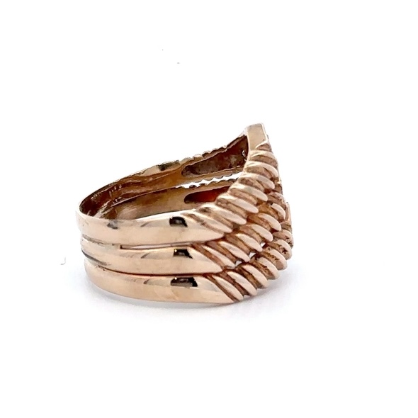 Estate Lady's CZ 14k Ring 7417 - Image 2