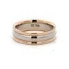 Estate Lady's 14k Two-Tone Gold Band 070870