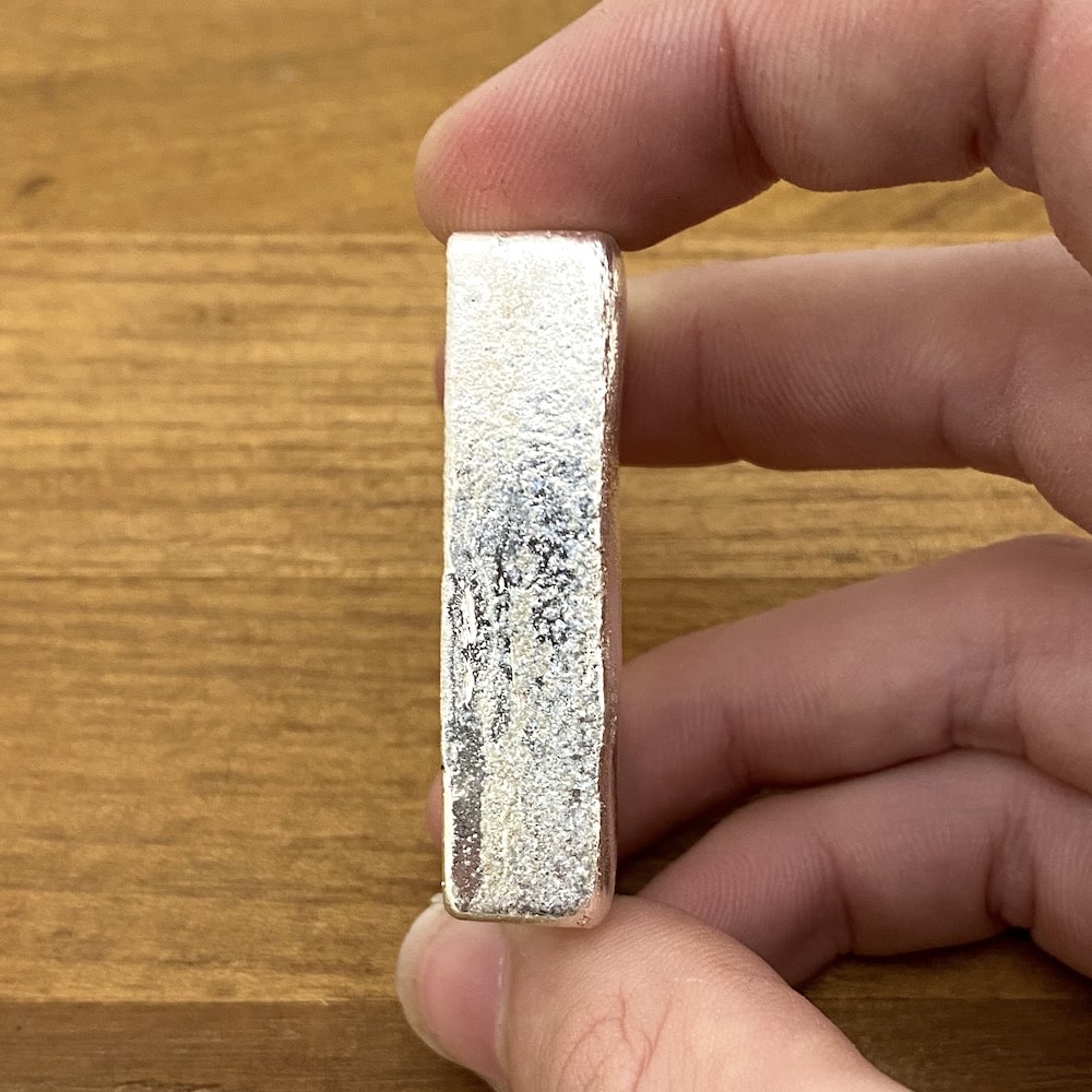 5 oz. Silver Hand Poured Original Assay Bar - Image 3