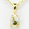 Gold Quartz Pendant