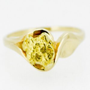 Ladies Gold Nugget Ring