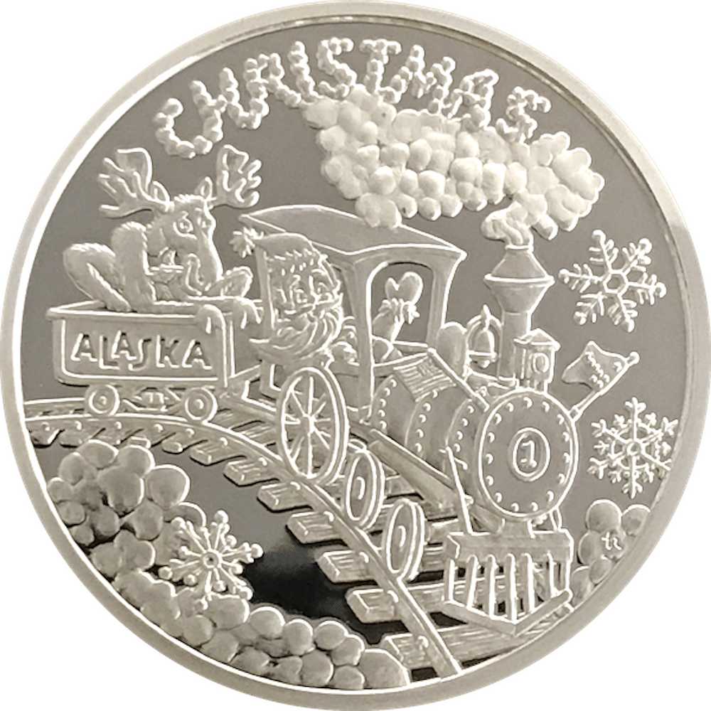 "Christmas Train" Medallion - Image 6