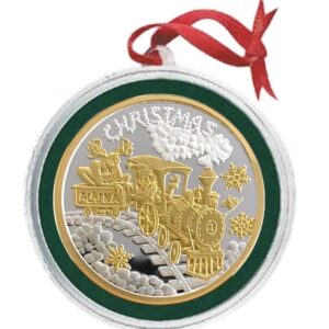 "Christmas Train" Medallion