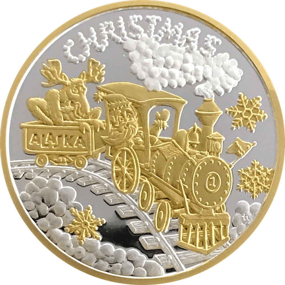 "Christmas Train" Medallion - Image 4