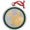 "Lights & Antlers" Medallion